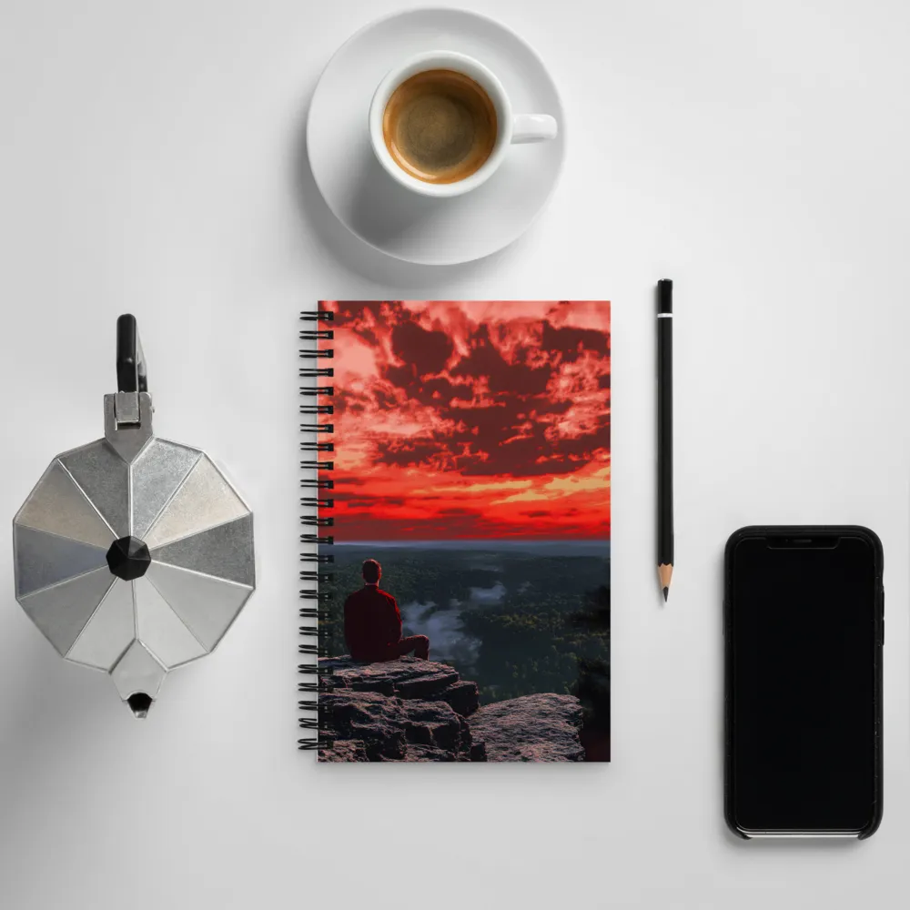 Reflections at Dusk | Spiral Notebook