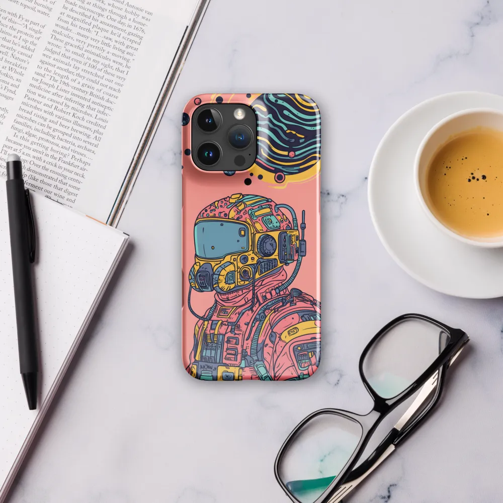Exploration Beyond: A Digital Astronaut | Phone Case |  16 Pro Max | Snap Case | Glossy