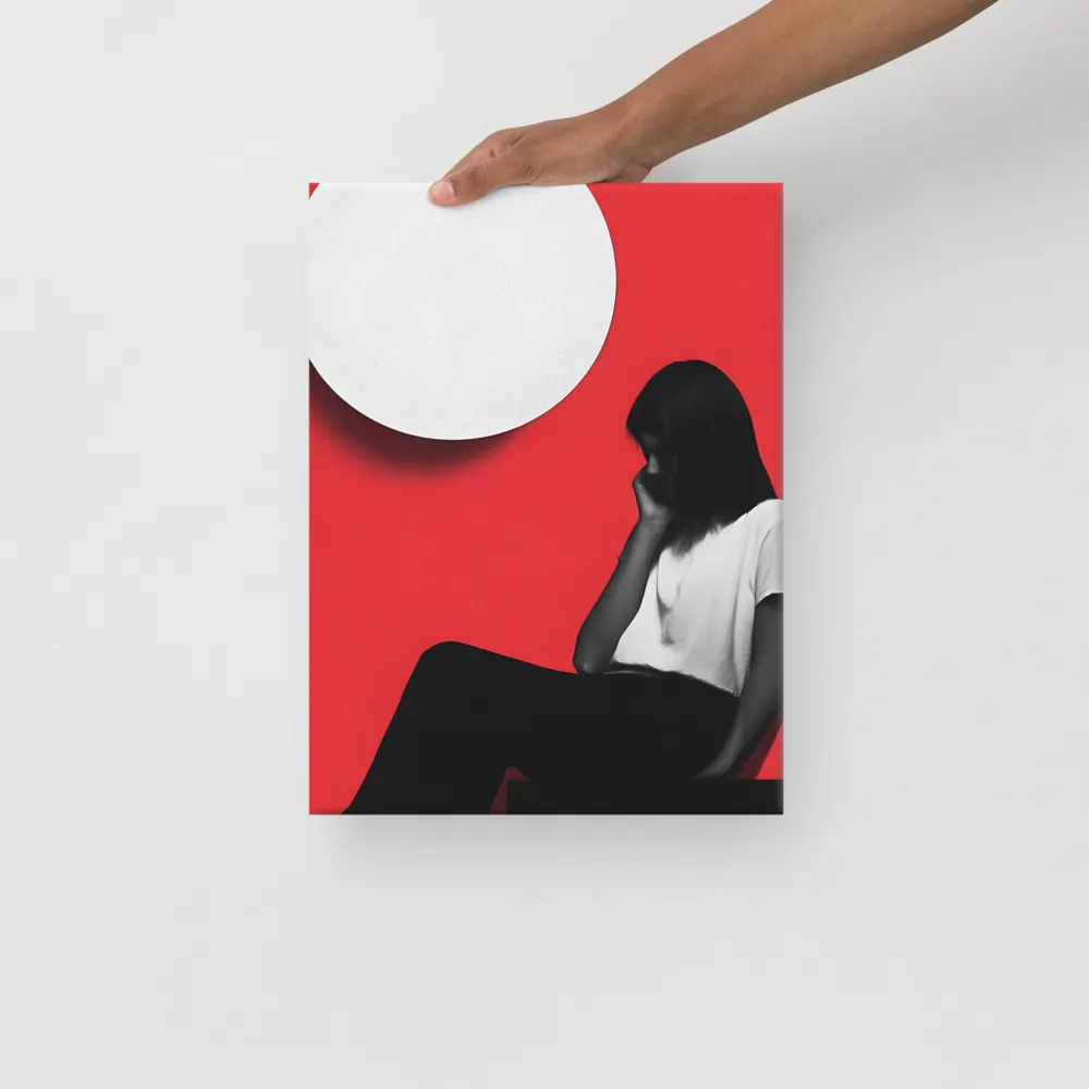 Contemplation in Red