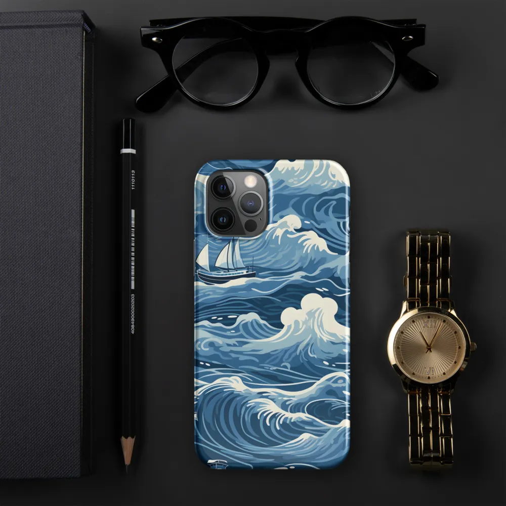 Nautical Dreams: Waves of Adventure | Phone Case |  12 Pro | Snap Case | Glossy