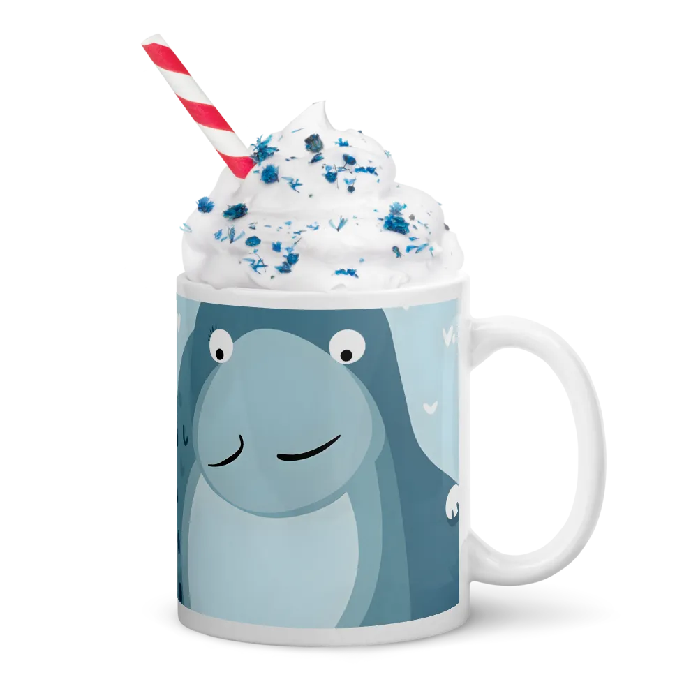 Whimsical Hippo Delight | Mugs | Multiple Sizes & Colors