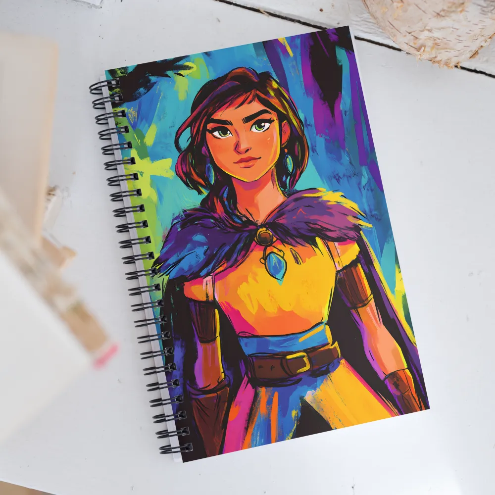 Guardian of Colors | Spiral Notebook