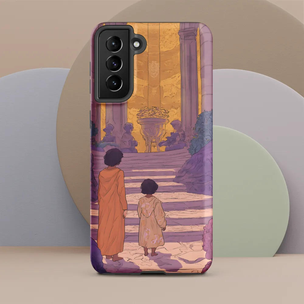 Journey into the Light | Phone Case |  S21 Plus | Tough Case | Matte
