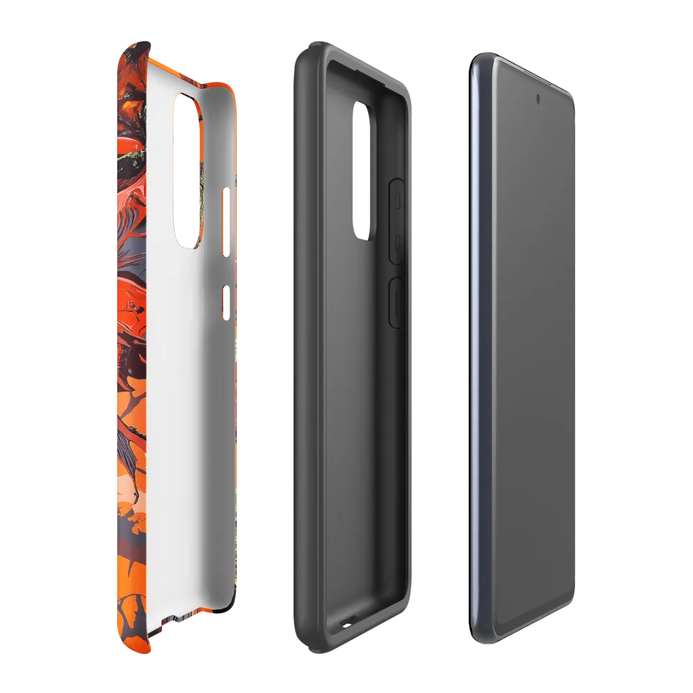 Life in Motion: An Abstract Tree | Phone Case |  S20 FE | Tough Case | Matte