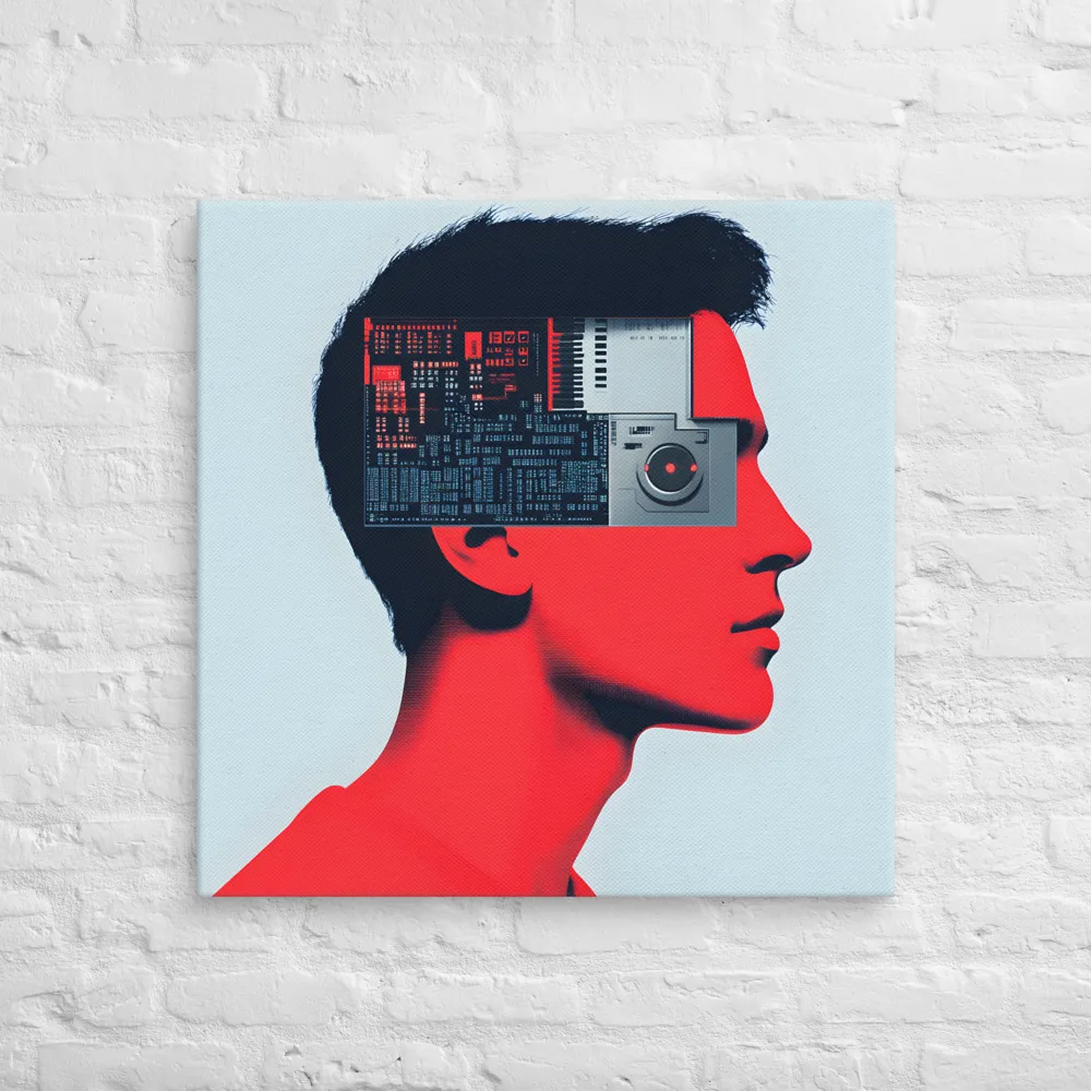 Mindscape of Technology | Canvas | 30″×30″