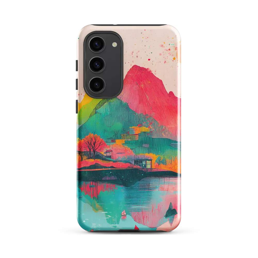 Vibrant Serenity: A Surreal Landscape