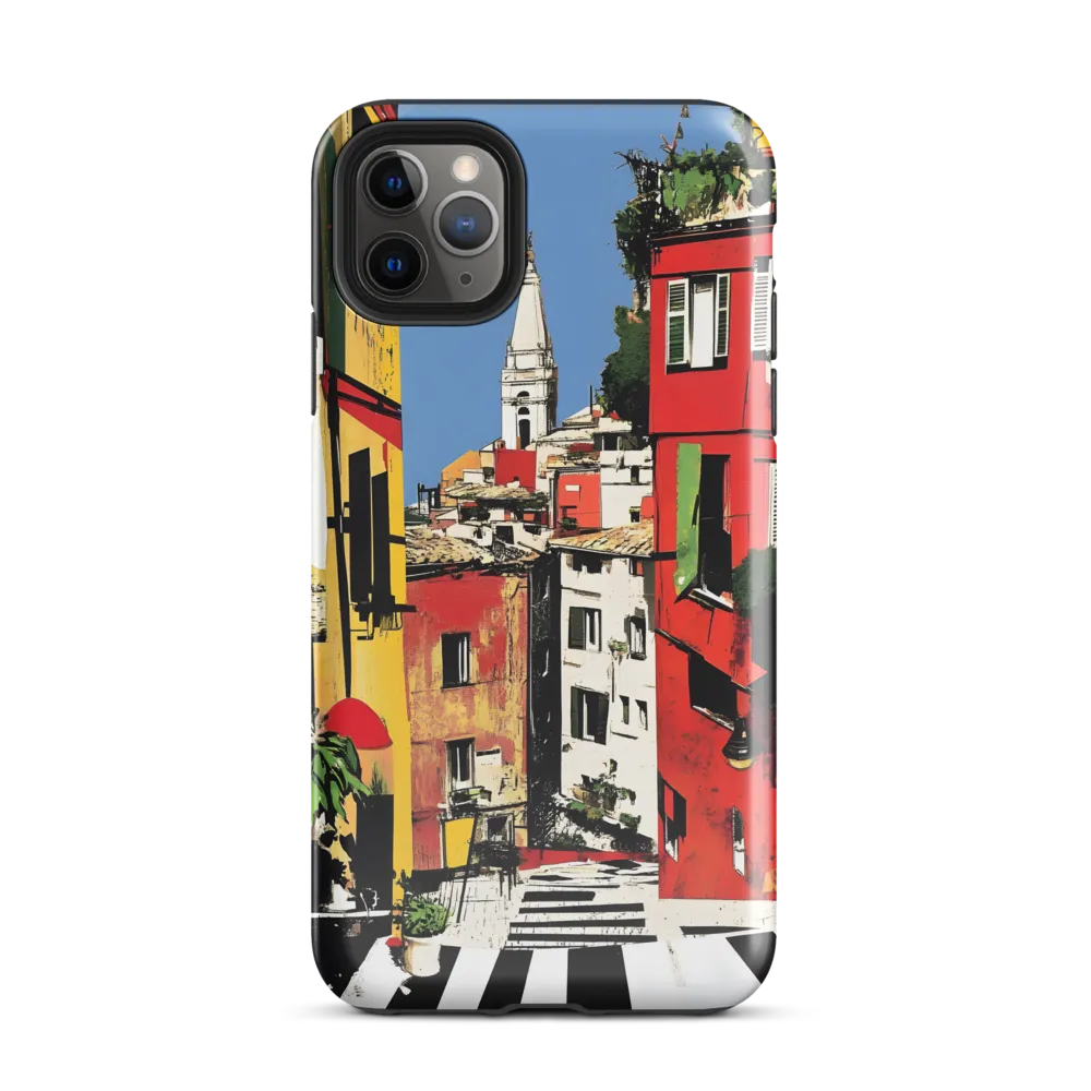 Colorful Streets of Urban Splendor | Phone Case |  11 Pro Max | Tough Case | Glossy