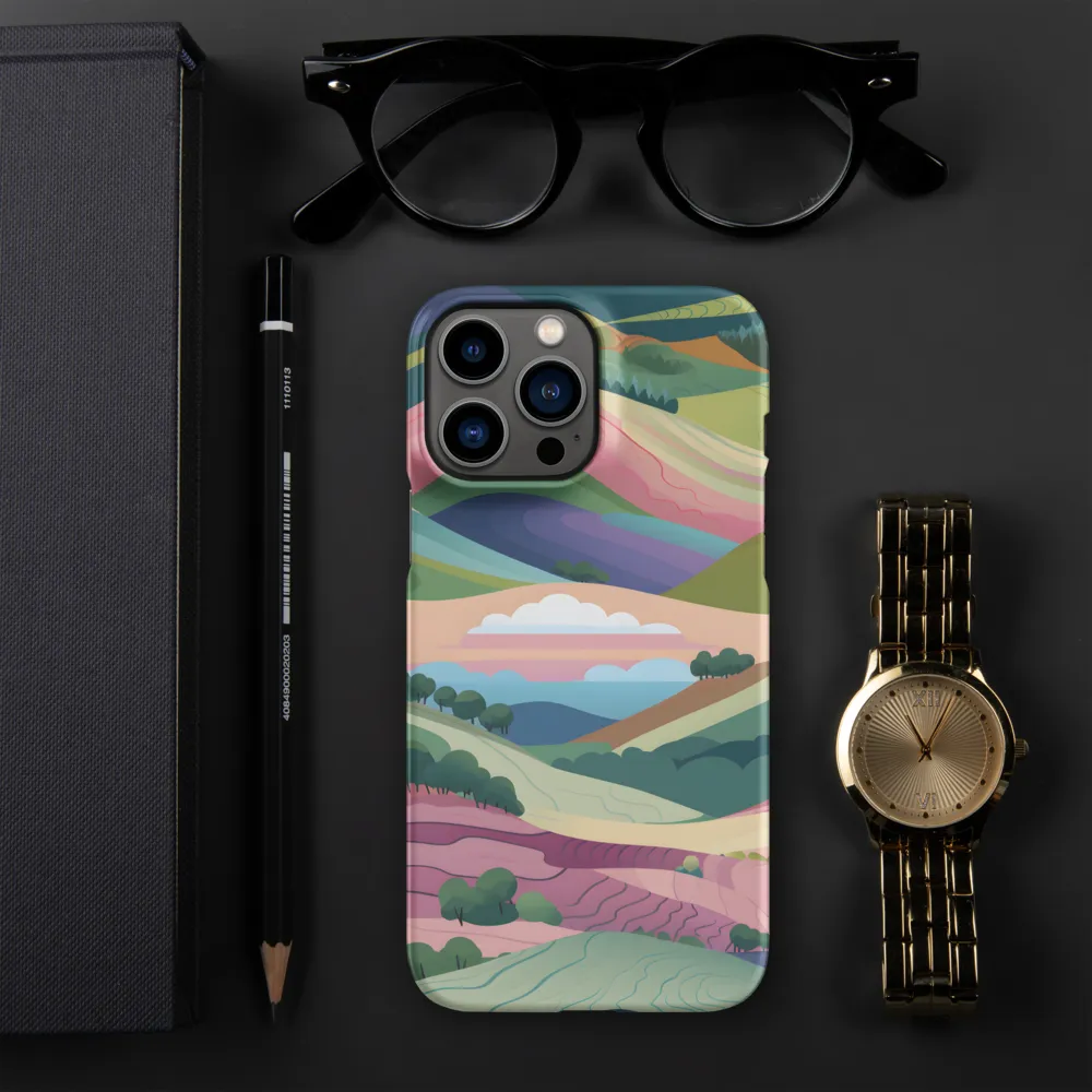 Harmonious Hills | Phone Case |  13 Pro Max | Snap Case | Matte