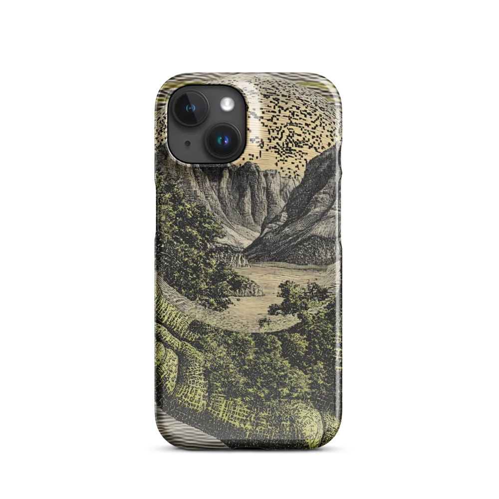 Embrace of Nature's Sphere | Phone Case |  15 | Snap Case | Glossy