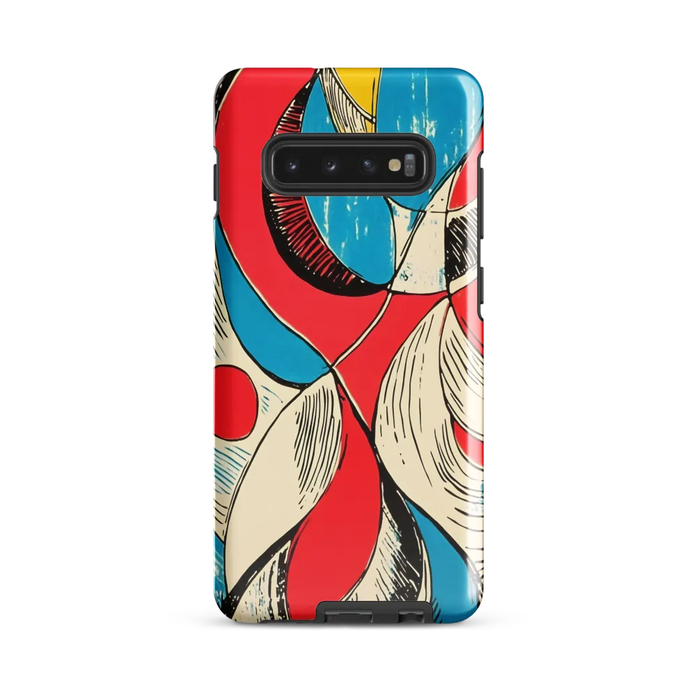 Rhythmic Interplay of Colors | Phone Case |  S10 Plus | Tough Case | Glossy