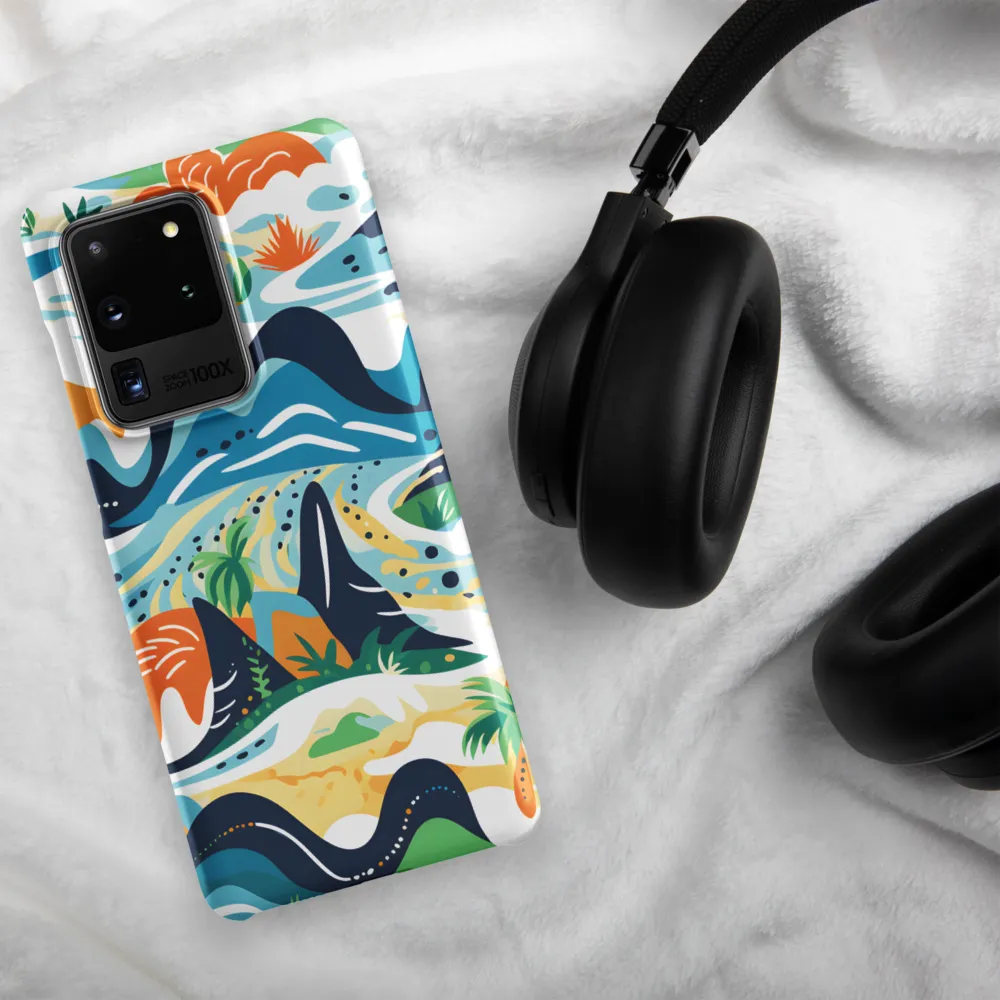 Abstract Tropical Landscape