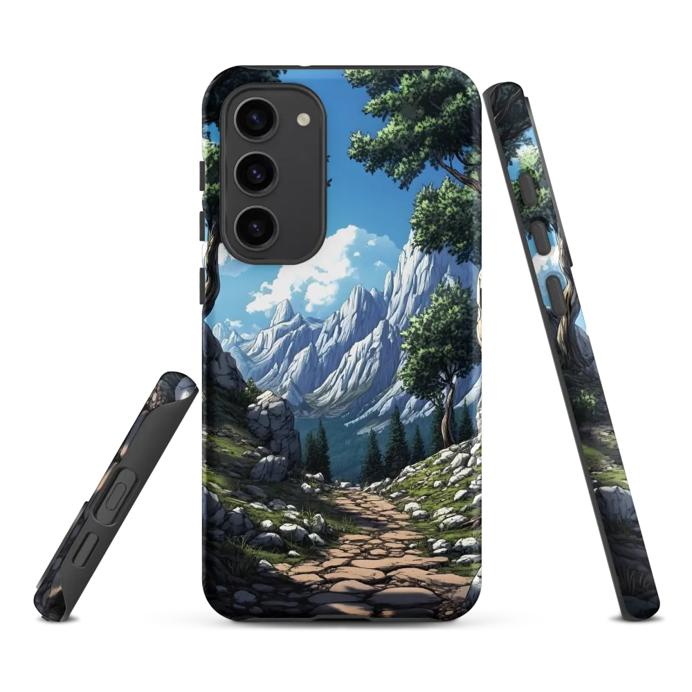 Journey Through Tranquility | Phone Case |  S23 Plus | Tough Case | Matte