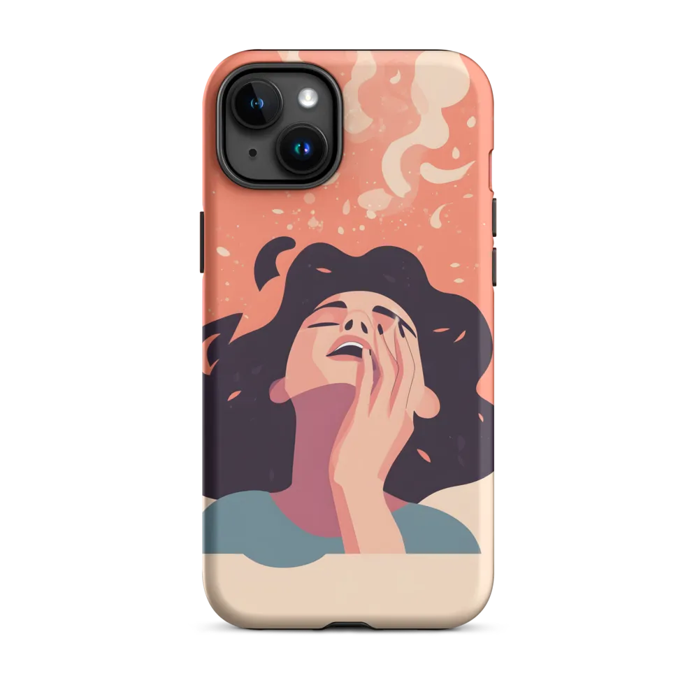 Whispers of Reflection | Phone Case |  15 Plus | Tough Case | Matte