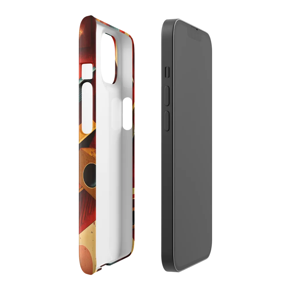 Geometric Harmony | Phone Case |  14 | Snap Case | Glossy