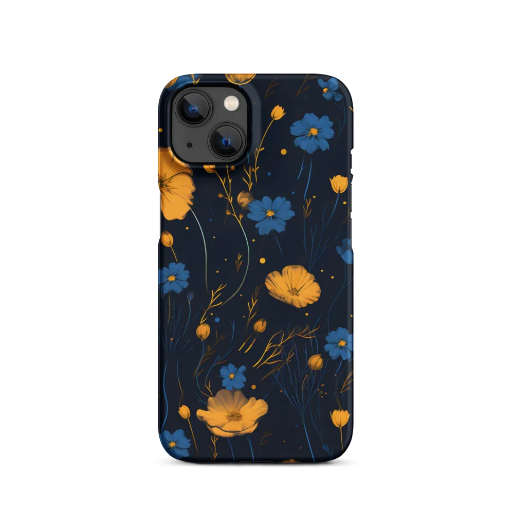 Nocturnal Blossoms | Phone Case |  13 | Snap Case | Matte