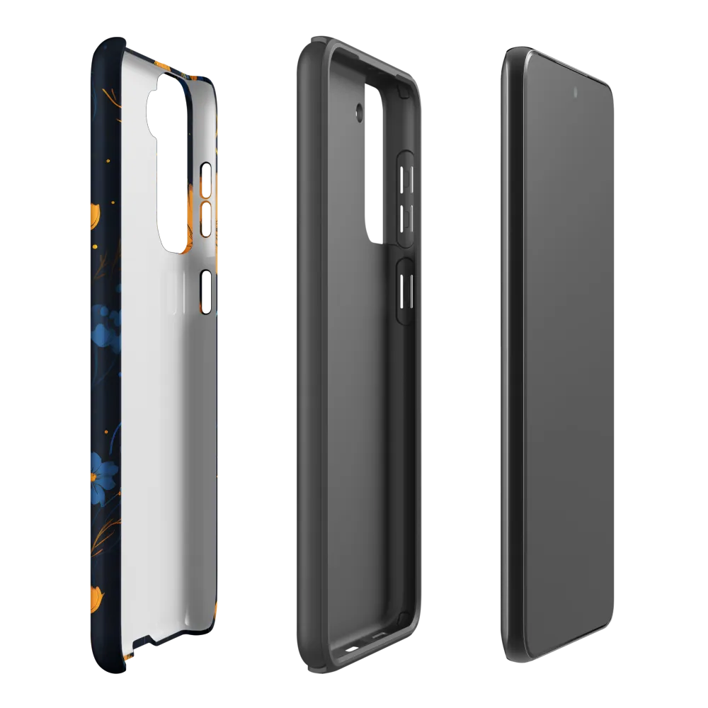 Nocturnal Blossoms | Phone Case |  S21 Plus | Tough Case | Matte
