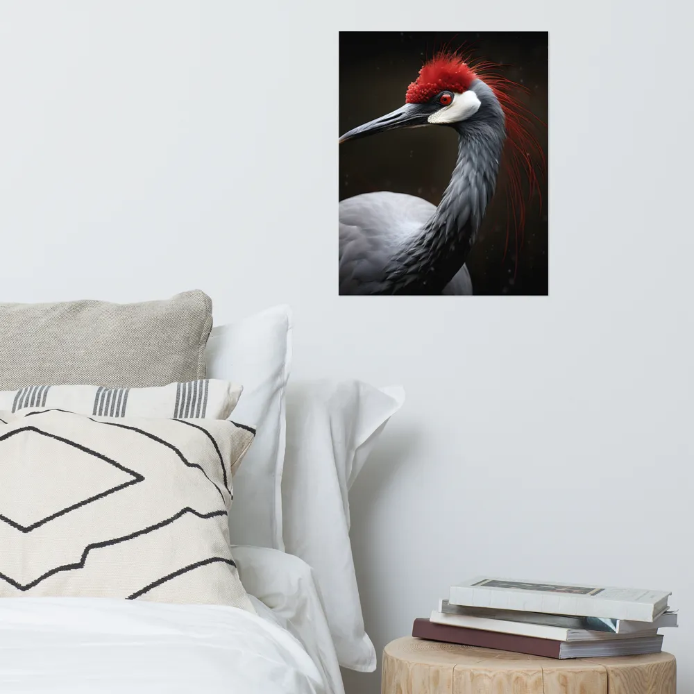 Ember-Crested Elegance