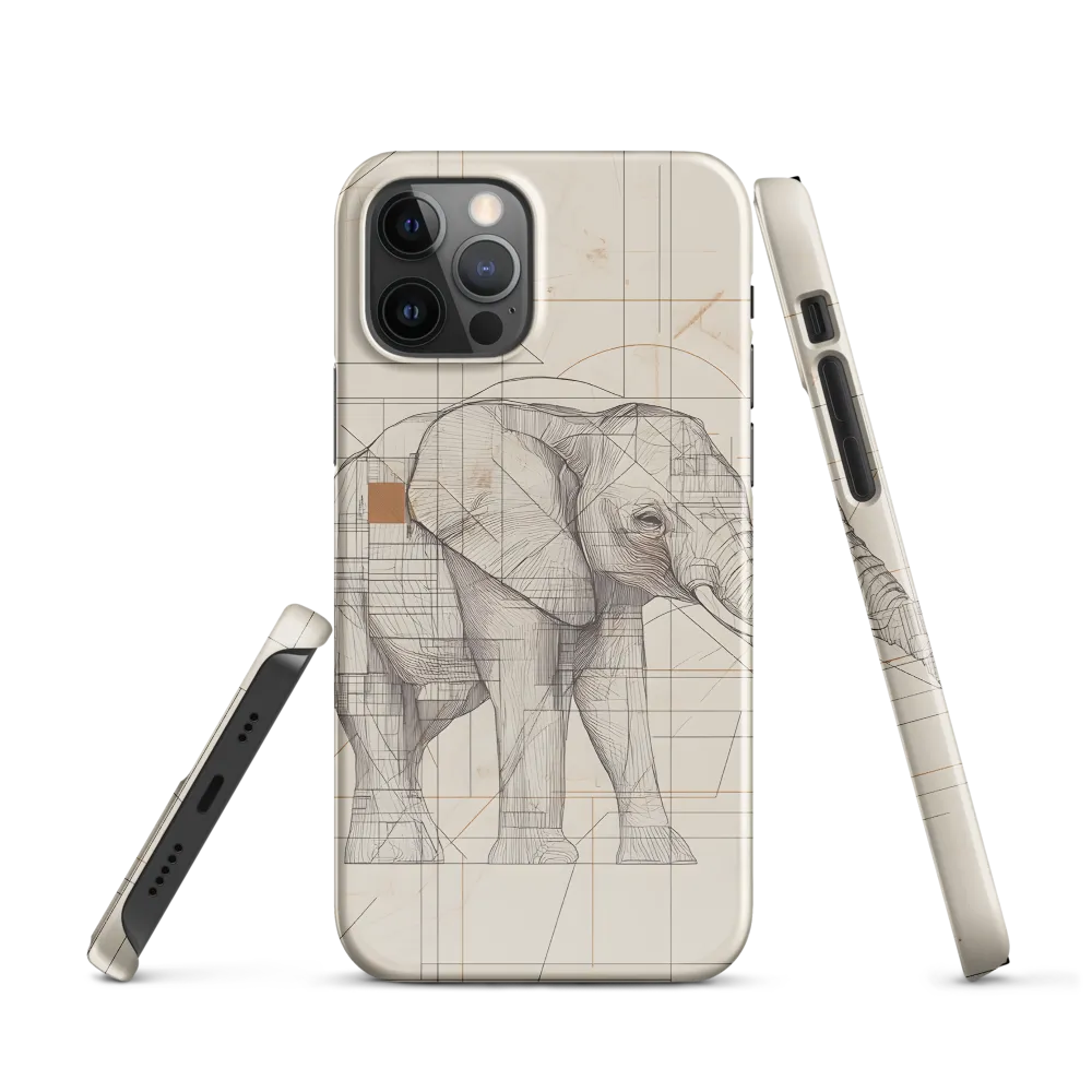 Geometric Elegance: The Steel Elephant
