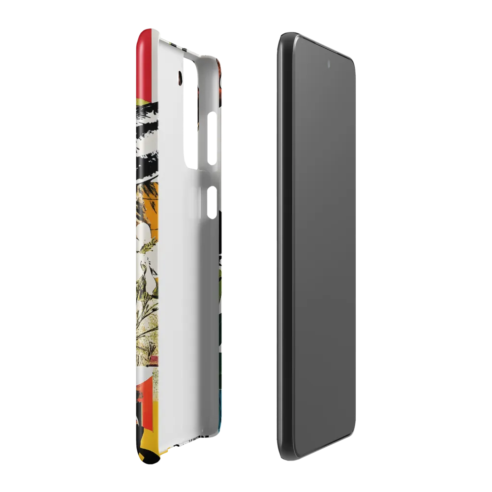 Vibrant Harmony: The Deer in Nature | Phone Case |  S21 Plus | Snap Case | Glossy