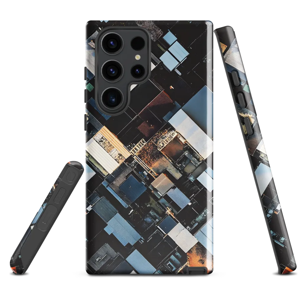 Urban Mosaic from Above