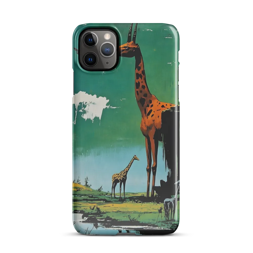 Giraffe Reverie | Phone Case |  11 Pro Max | Snap Case | Glossy