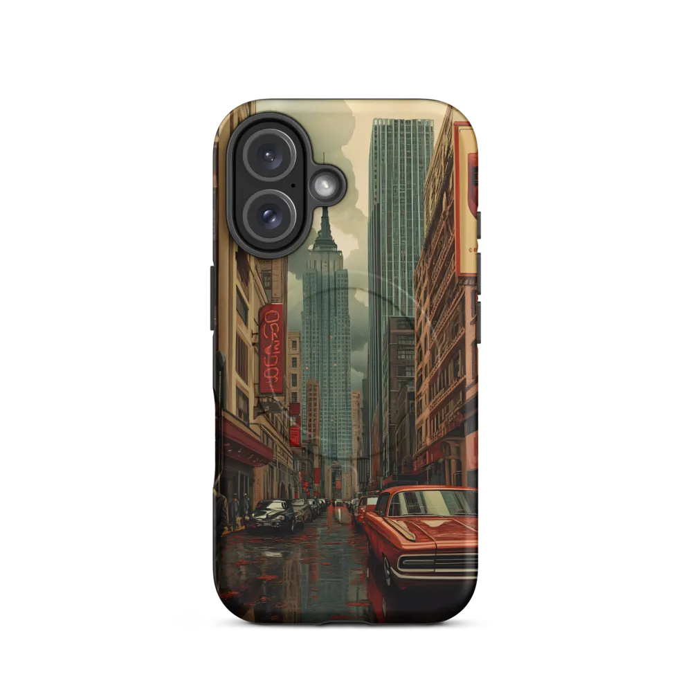 Nostalgic Cityscape: Reflections of a Forgotten Era