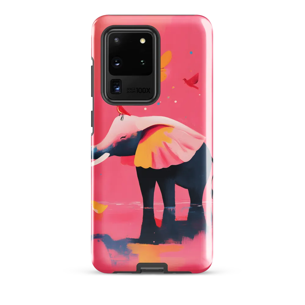 Whimsical Serenity: The Playful Elephant