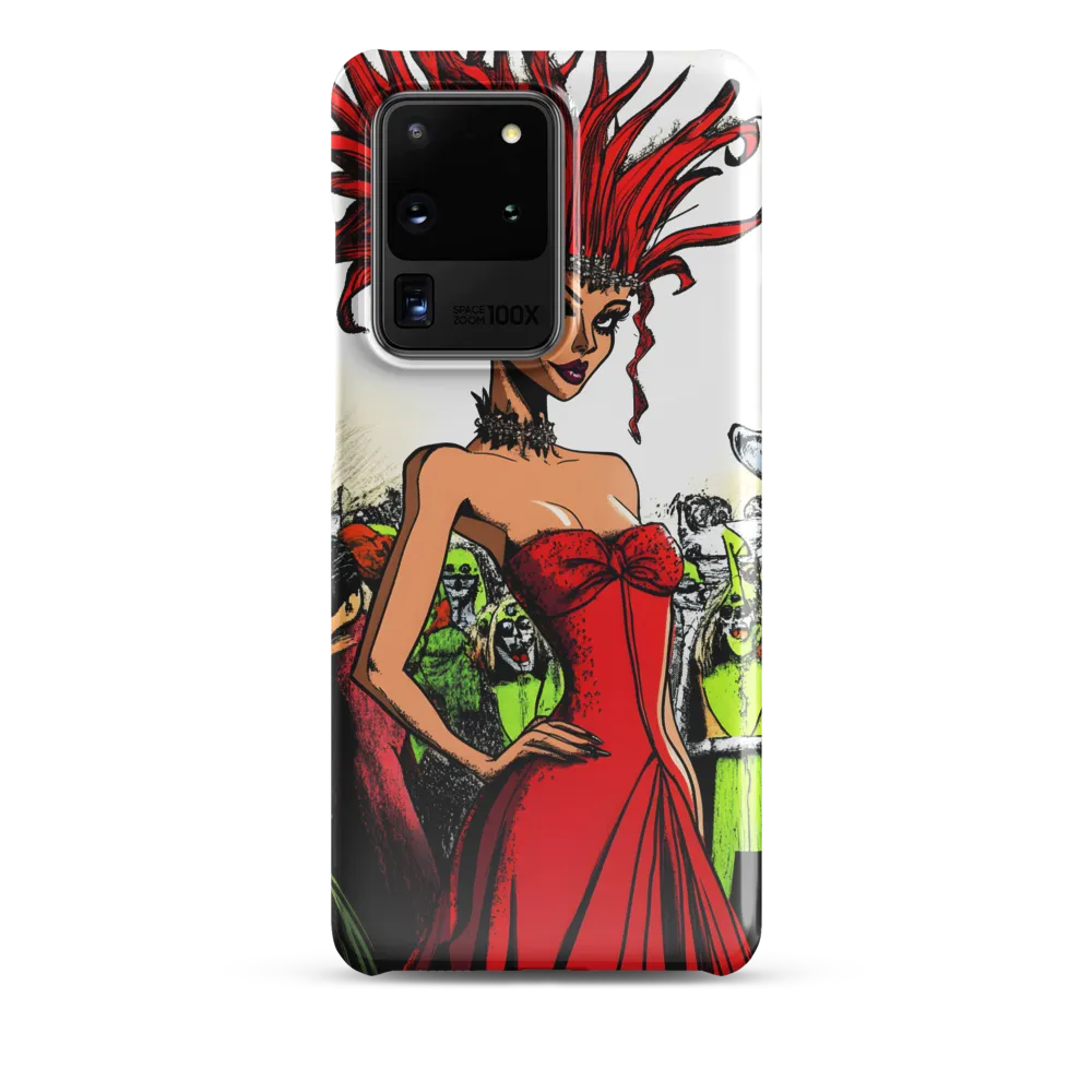 Fiery Elegance: A Fashion Statement