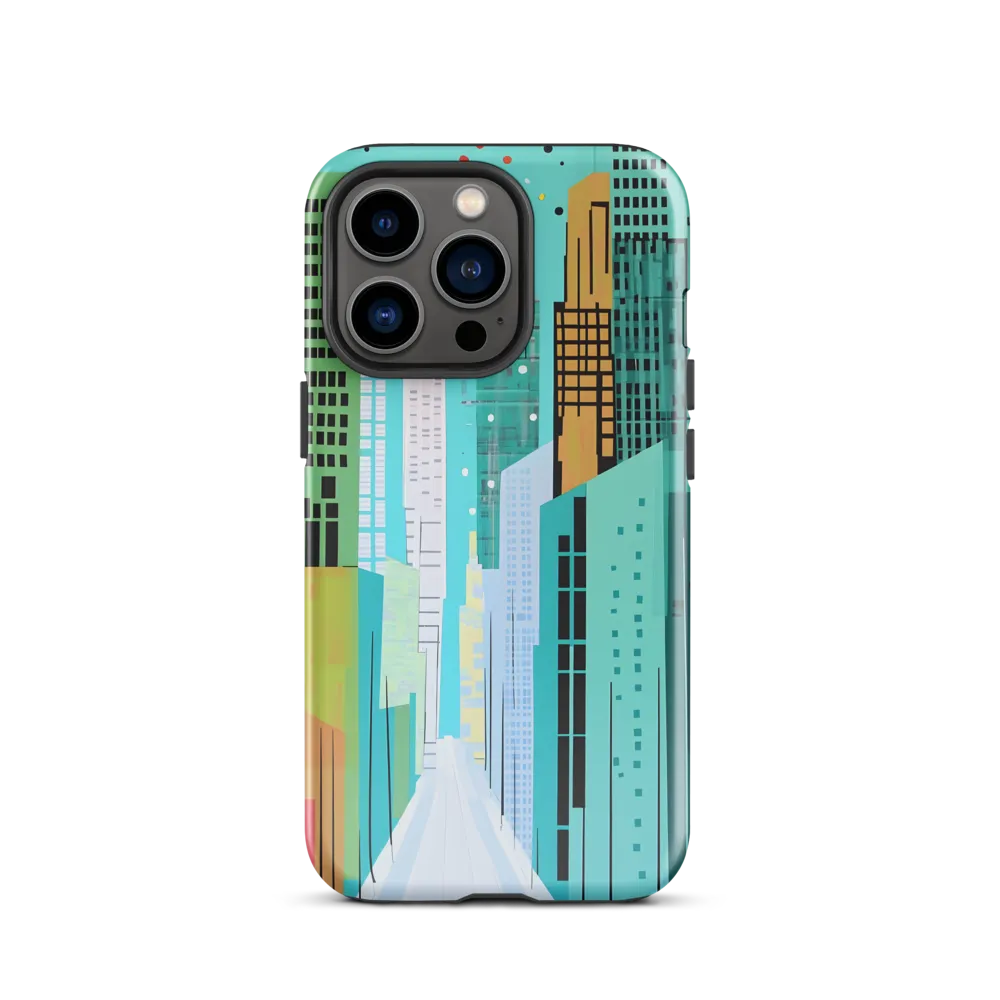 Urban Symphony in Turquoise