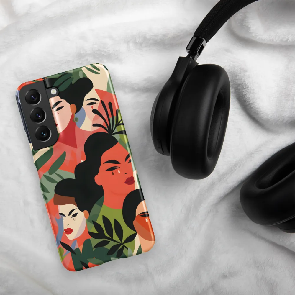 Harmony of Nature and Femininity | Phone Case |  S22 | Snap Case | Matte
