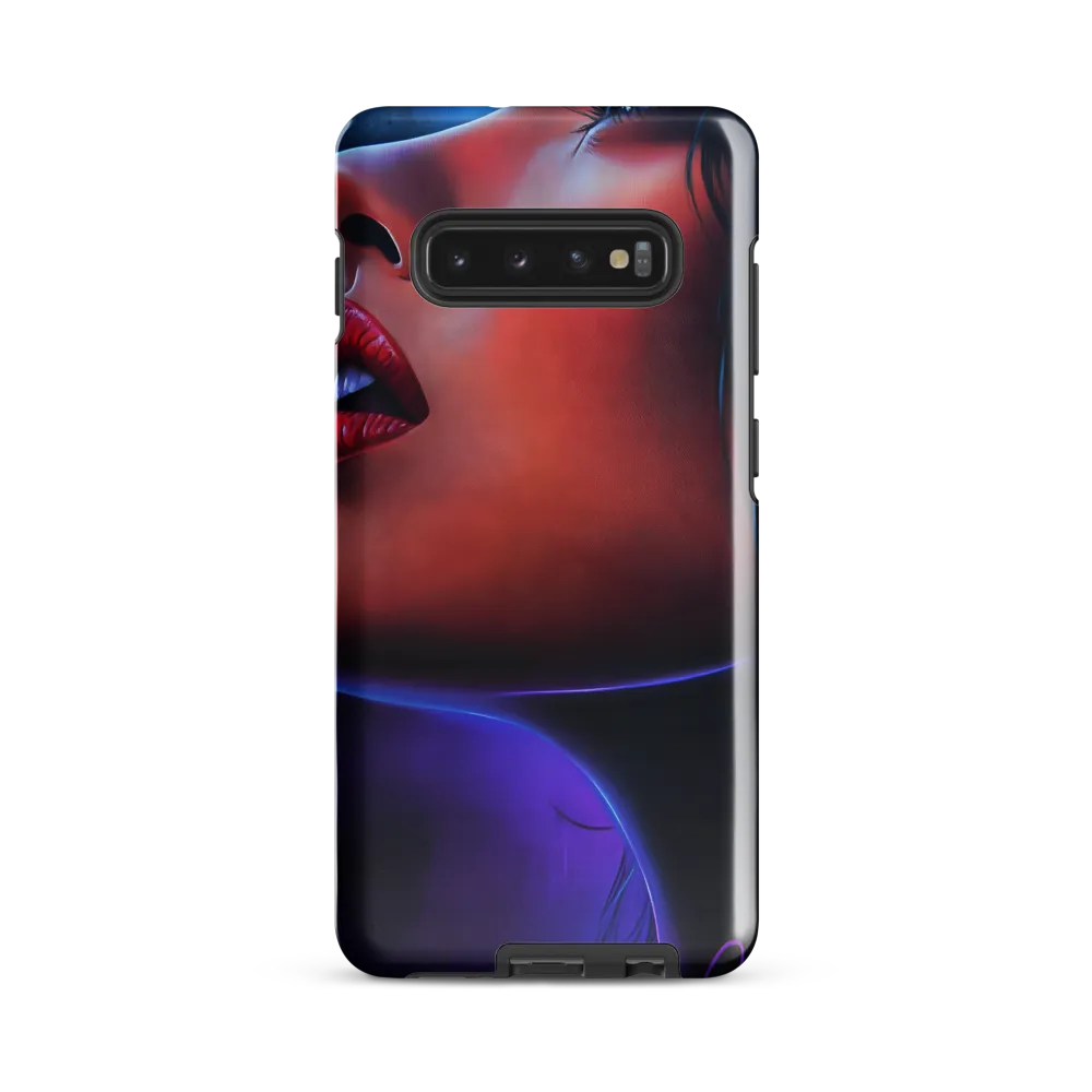 Ethereal Profile: A Pop Art Journey | Phone Case |  S10 Plus | Tough Case | Glossy