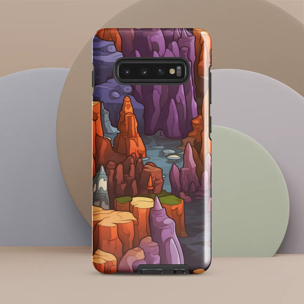 Vibrant Rockscape: A Digital Odyssey