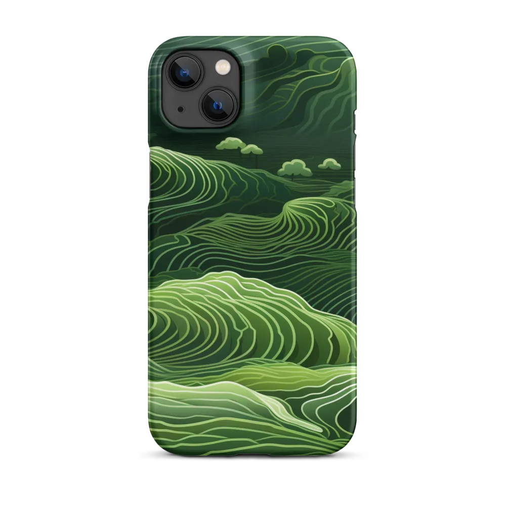 Whispers of Green Hills | Phone Case |  14 Plus | Snap Case | Matte