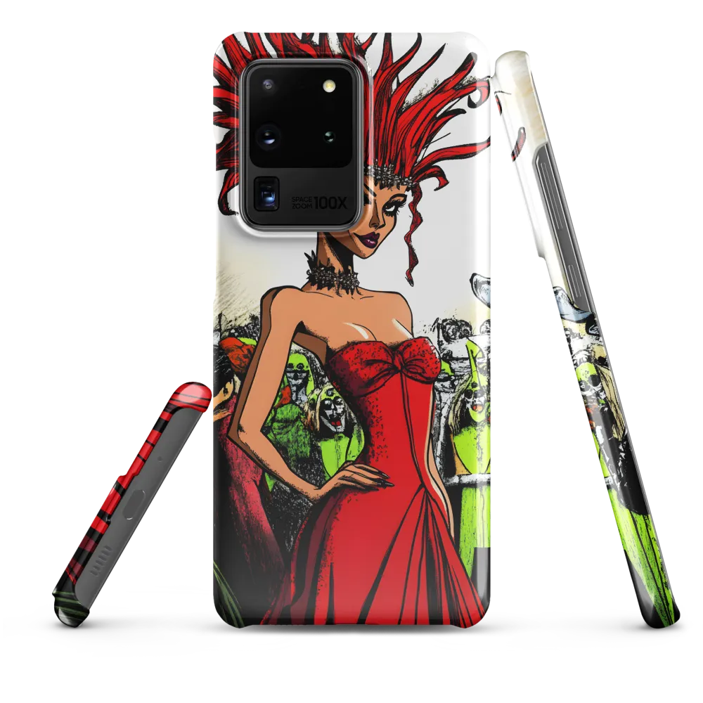 Fiery Elegance: A Fashion Statement