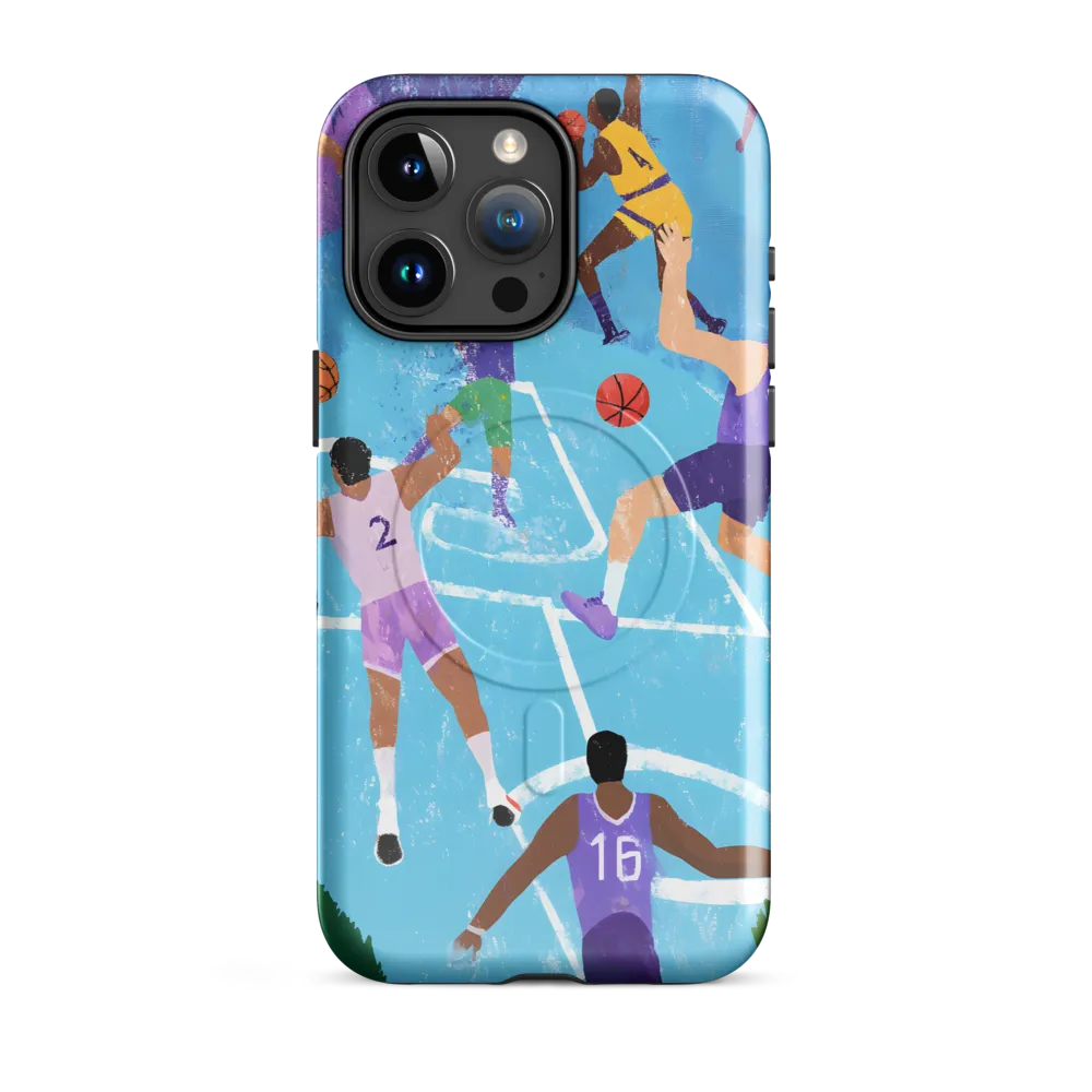 The Pulse of the Game | Phone Case |  15 Pro Max | MagSafe® Tough Case | Glossy