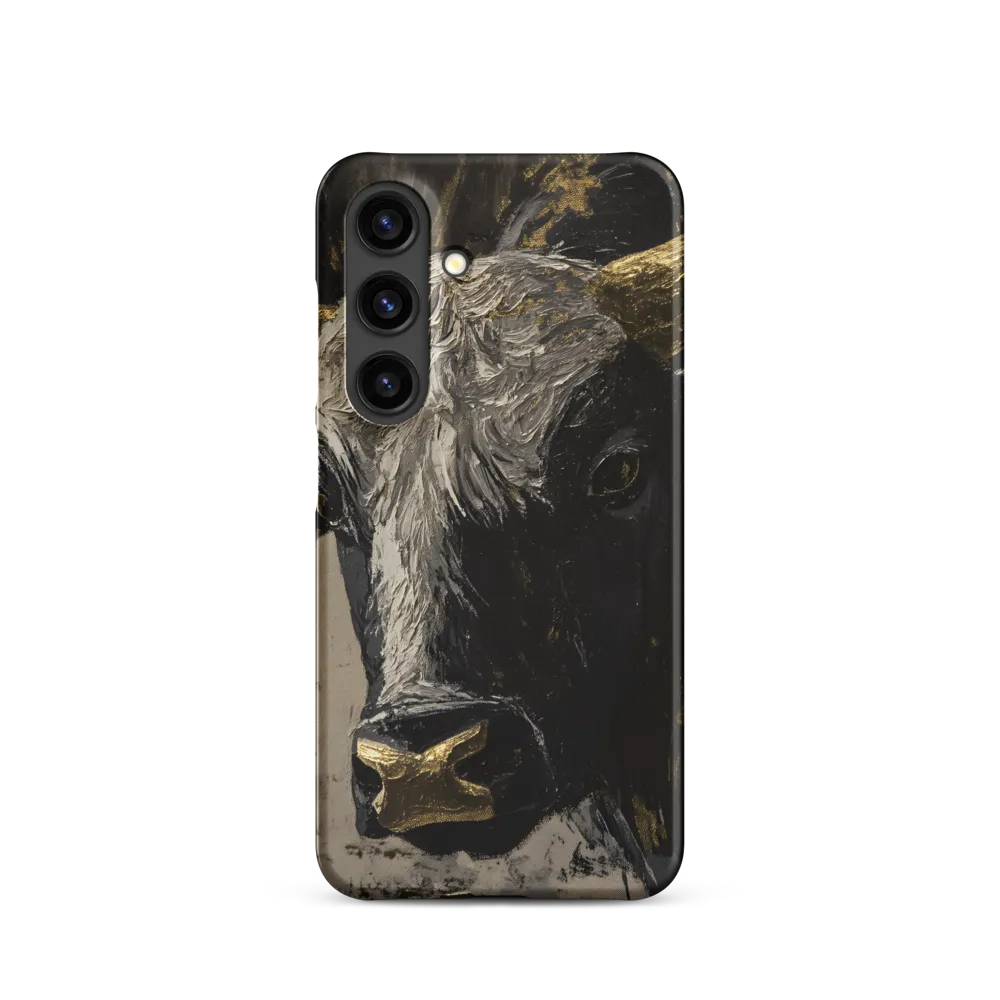 Majestic Bull: The Power in Black and Gold