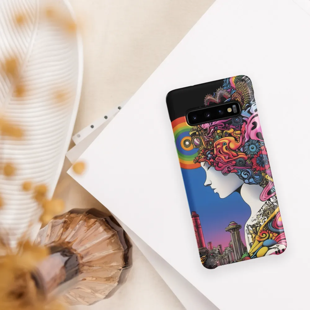 Whispers of the Psychedelic Dream | Phone Case |  S10 | Snap Case | Matte