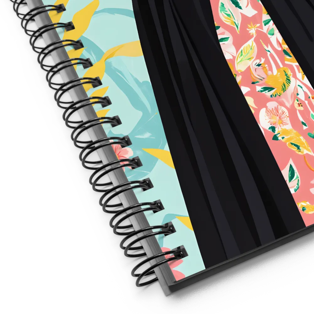 Mystique in Bloom | Spiral Notebook