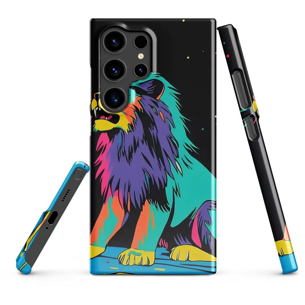 Roaring Colors: The Neon Lion