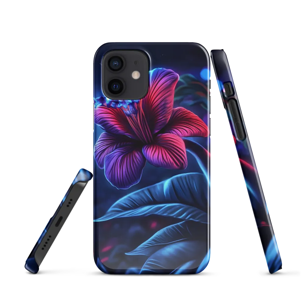 Illuminated Serenity: The Surreal Blossom