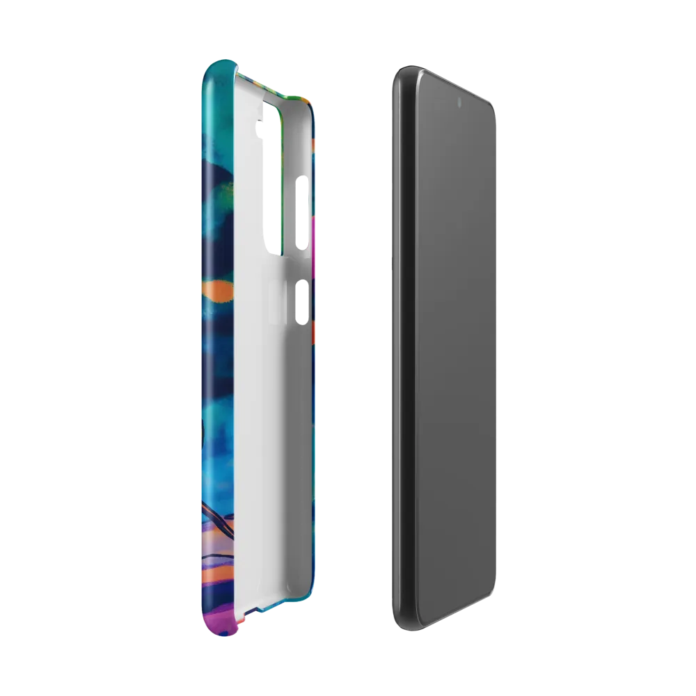 Serenity in Color | Phone Case |  S21 | Snap Case | Glossy