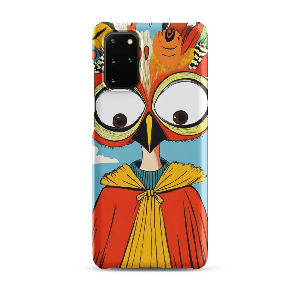 A Whimsical Encounter: The Owl-Human Fusion