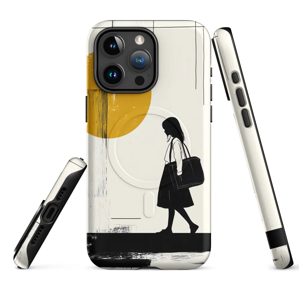 Silent Steps | Phone Case |  15 Pro Max | MagSafe® Tough Case | Matte