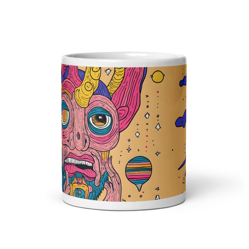 Alien Whimsy: A Surreal Encounter | Mugs | Multiple Sizes & Colors