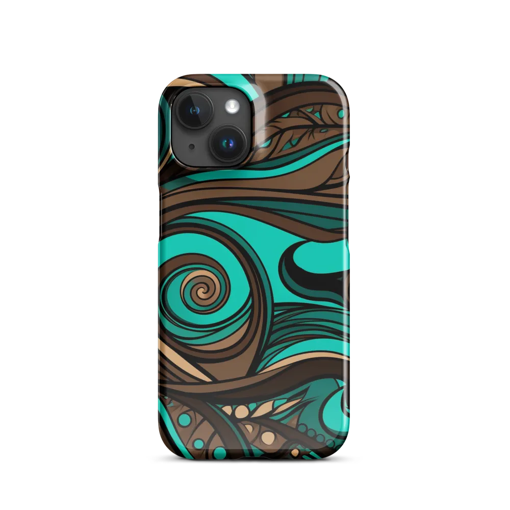 Fluctuating Currents | Phone Case |  15 | Snap Case | Glossy