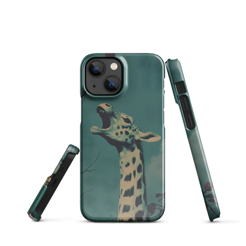 Whispers of the Tall: A Surreal Giraffe Encounter