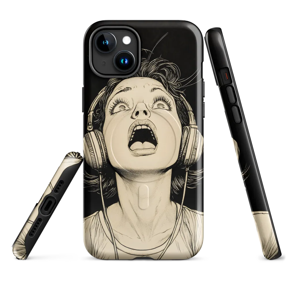 Sonic Exclamation | Phone Case |  15 Plus | MagSafe® Tough Case | Glossy