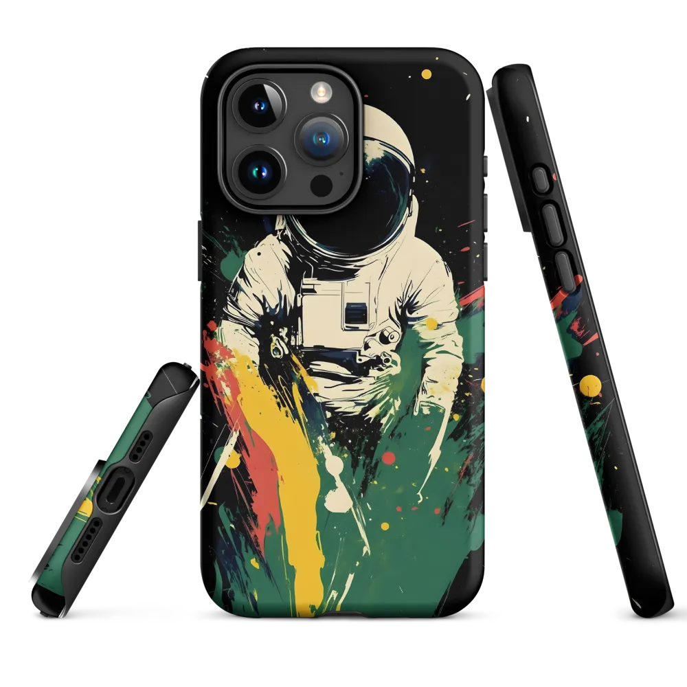 Cosmic Splash: The Astronaut's Journey