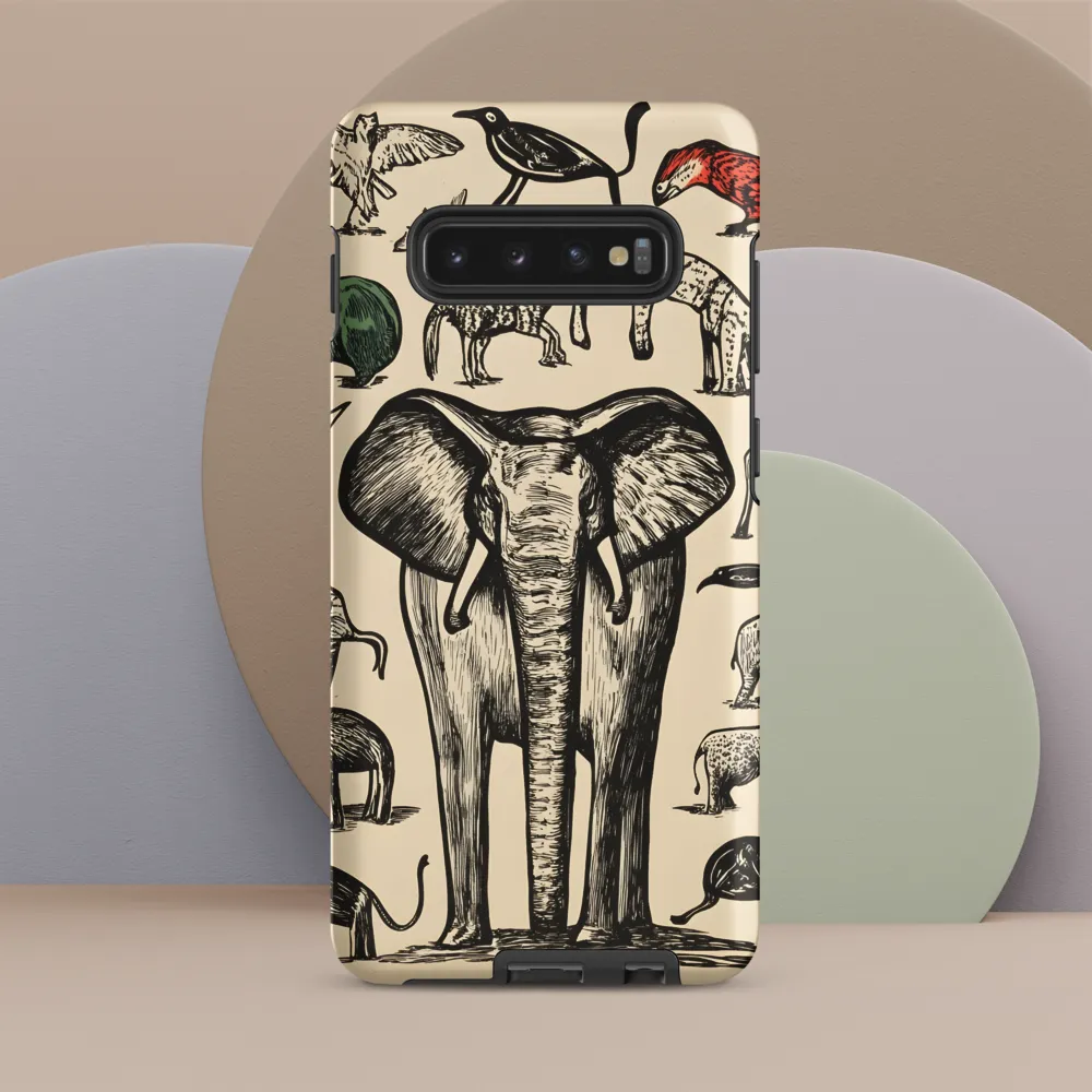Whimsical Wildlife: A Linocut Journey