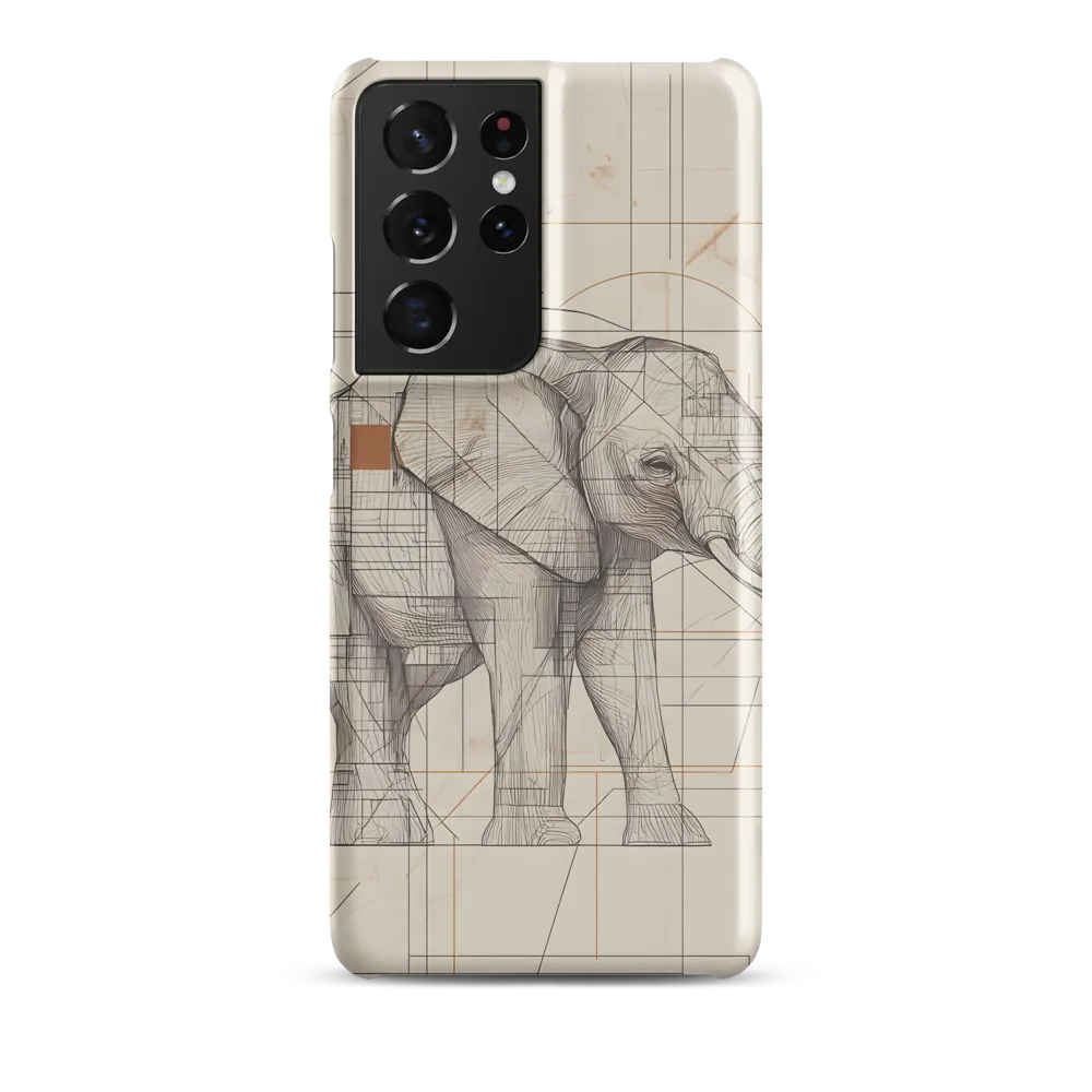 Geometric Elegance: The Steel Elephant